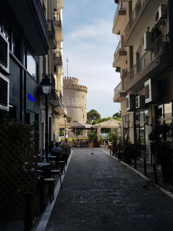 Quiet City Centre Apartment With Large Balcony Thessaloniki Exterior photo