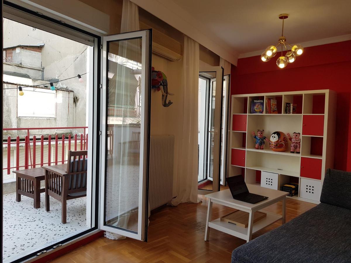 Quiet City Centre Apartment With Large Balcony Thessaloniki Exterior photo